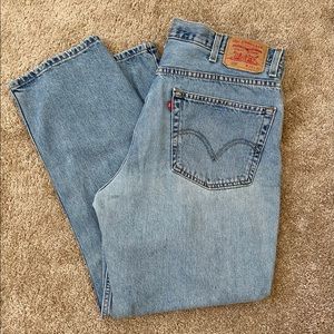 Vintage Light Wash 550 Levi’s Denim Jeans